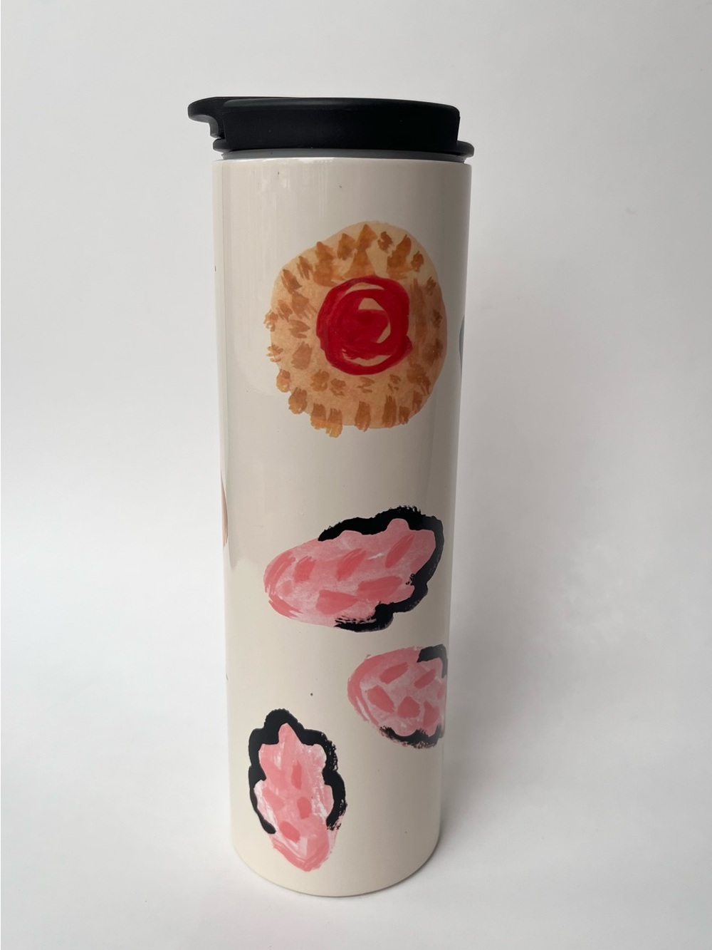 Kate Spade All In Good Taste Sweets Pattern 16oz Tumbler Coffee Cup